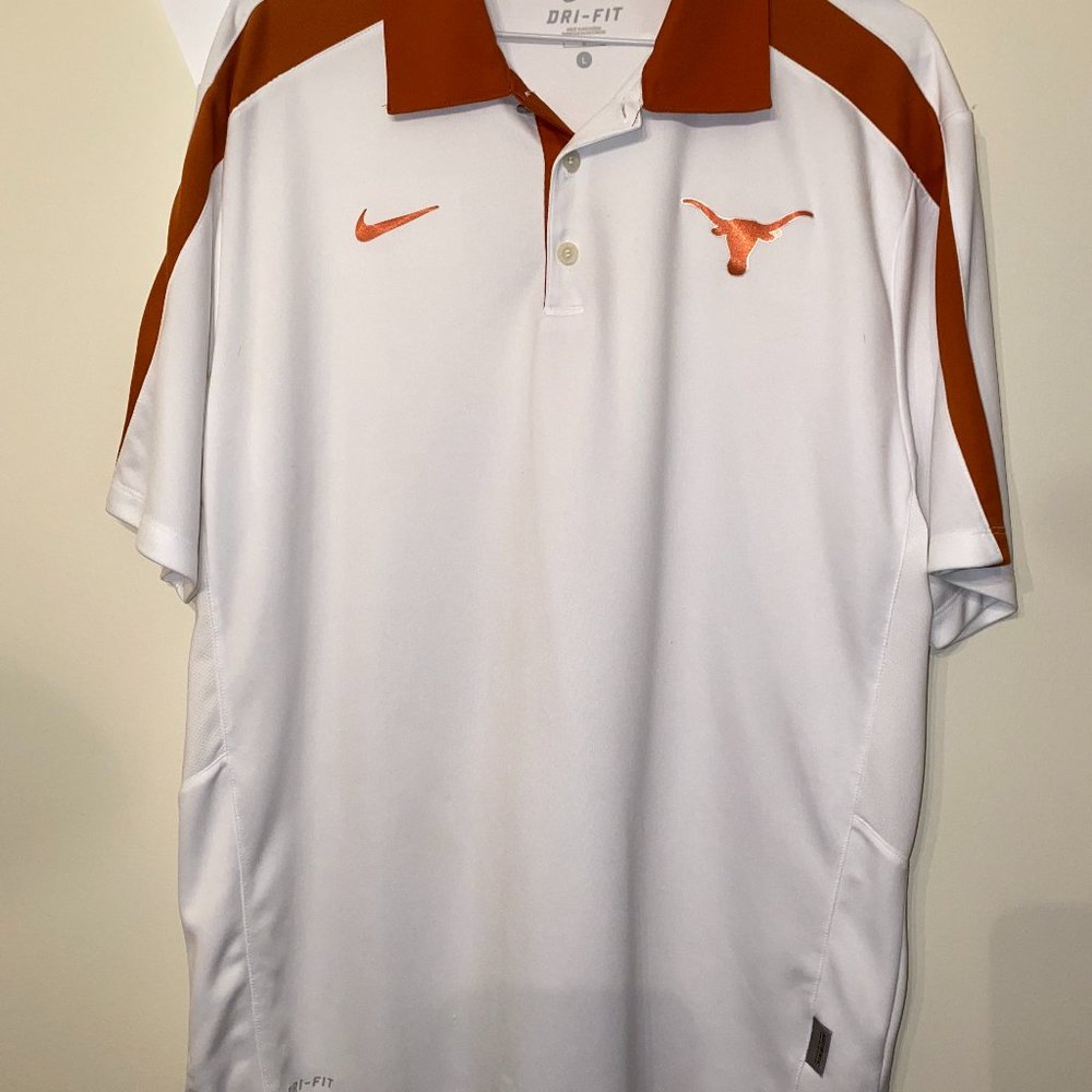 Texas Longhorns Nike Dri-Fit Polo